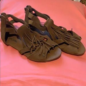 Volcom Backstage Fringe Sandals